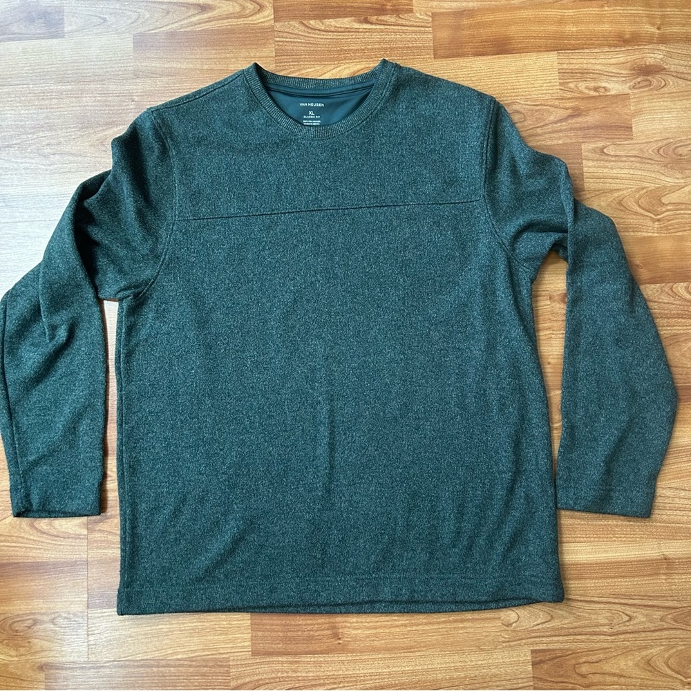 3/$20 Van Heusen green sweater